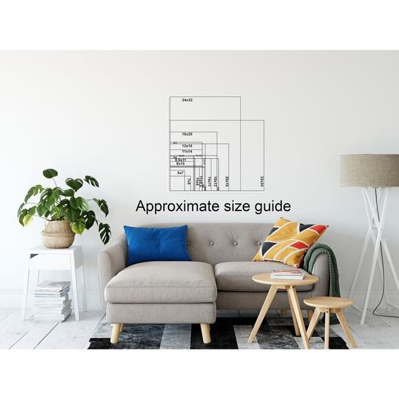 Floral Poolside Collage Fine Art Print – 12x16 Modern Vintage Wall Art Poster - Picture 7 of 7